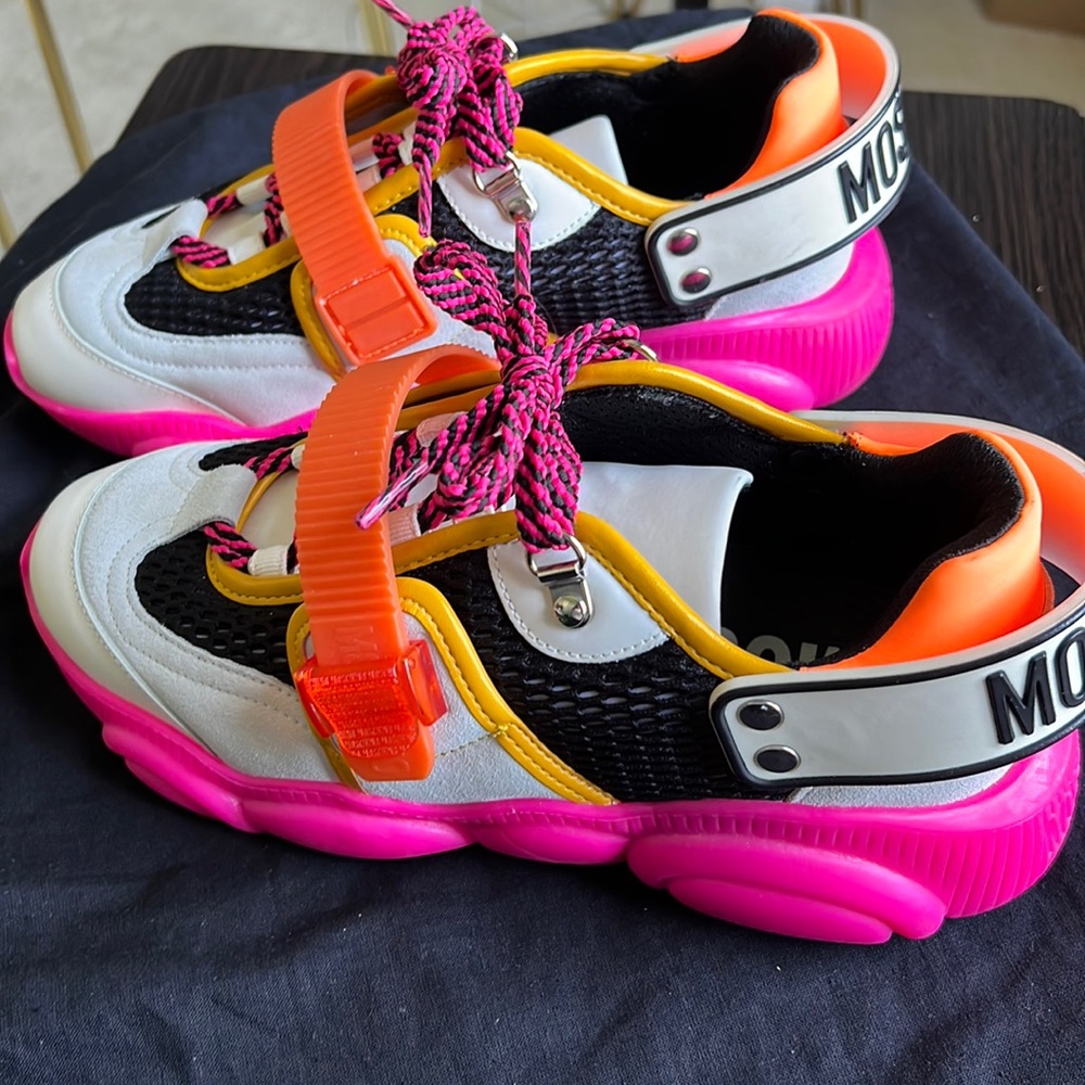 Moschino Roller Skate Teddy Sneakers